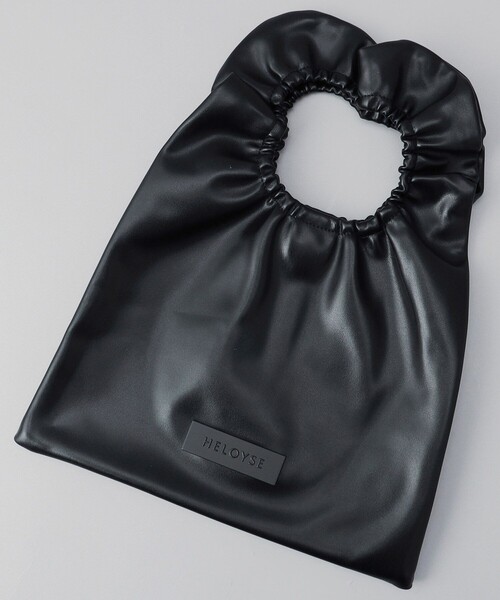 FREAK'S STORE(フリークスストア)の「HELOYSE/エロイーズ toast PU leather/トースト PUレザー/ハンドバッグ(ハンドバッグ・レディース・ブラック/ホワイト・ONE SIZE)」の2枚目の写真