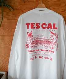 The Endless Summer | 【WEB / FLAG SHOP限定】TES CAL DINER LONG SLEEVE T /オーバーサイズ・ビッグシルエット・ロンT(Tシャツ/カットソー)