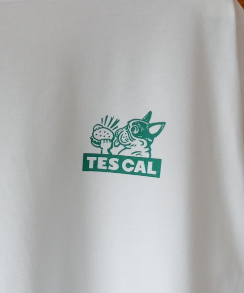 The Endless Summer（エンドレスサマー）の「【WEB / FLAG SHOP限定】TES CAL DINER LONG SLEEVE T /オーバーサイズ・ビッグシルエット・ロンT（Tシャツ/カットソー・メンズ・イエロー/レッド/グリーン/ブルー・SMALL/MEDIUM/LARGE/X-LARGE）」の7枚目の写真