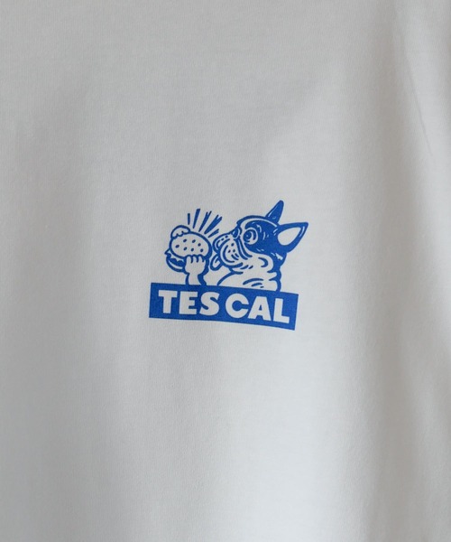 The Endless Summer（エンドレスサマー）の「【WEB / FLAG SHOP限定】TES CAL DINER LONG SLEEVE T /オーバーサイズ・ビッグシルエット・ロンT（Tシャツ/カットソー・メンズ・イエロー/レッド/グリーン/ブルー・SMALL/MEDIUM/LARGE/X-LARGE）」の12枚目の写真