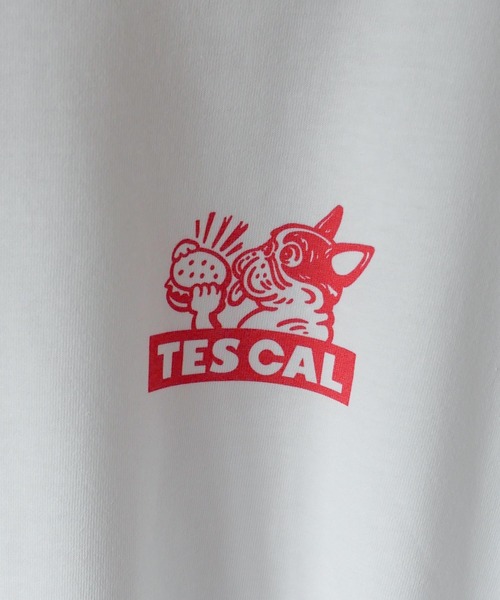 The Endless Summer（エンドレスサマー）の「【WEB / FLAG SHOP限定】TES CAL DINER LONG SLEEVE T /オーバーサイズ・ビッグシルエット・ロンT（Tシャツ/カットソー・メンズ・イエロー/レッド/グリーン/ブルー・SMALL/MEDIUM/LARGE/X-LARGE）」の22枚目の写真