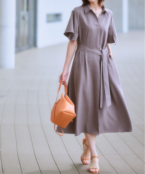vitaminA☆スタイルアップ度抜群！大人の洗練ワンピ