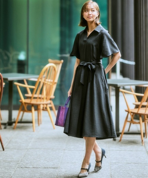 【新品】LASUD ACTIVE フレアワンピース★ヤマダヤ ACTIVE LINE - ｜YAMADAYA STORE