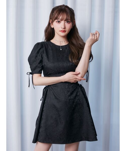 EATME（イートミー）の「サイドレースアップワンピース（ワンピース・レディース・イエロー/ブラック/ブルー・SMALL/MEDIUM）」の10枚目の写真