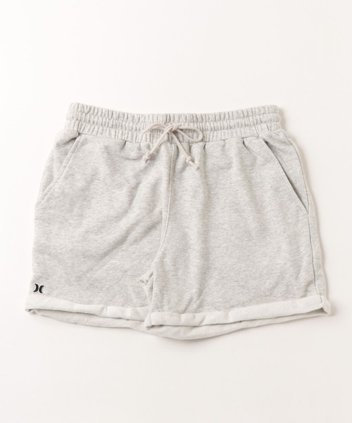 【Hurley:ハーレー】W TERRY ICON SHORTS レディーススウェットショーツ 吸汗速乾（スウェットパンツ）｜Hurley （ハーレー）