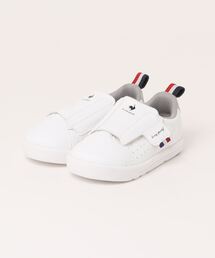 le coq sportif | le coq sportif ルコックスポルティフ LA ROLAND 2 F【脱ぎ履き簡単】ベビーシューズ(ラローラン2F) QL5XJC05WB ホワイト/ビービーアール(スニーカー)