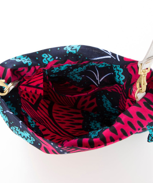 perche（ペルケ）の「ペルケ perche / マリ・Harmony for peaceバゲット2wayショルダー（ショルダーバッグ・レディース・ブルー/ライトピンク/グリーン/ピンク/オレンジ・FREE）」の20枚目の写真