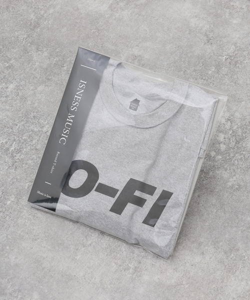 is-ness(イズネス)の「【ISNESS MUSIC / イズネスミュージック】LO-FI T-SHIRT(Tシャツ/カットソー・メンズ・ブラック/チャコールグレー・FREE)」の22枚目の写真