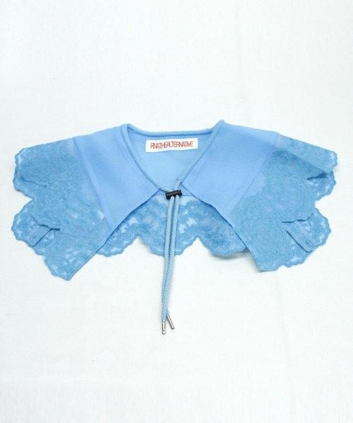 RNA(アールエヌエー)の「E4989 刺繍デタッチャブルカラー(ストール/ショール・レディース・レオパード/アクア/イエロー・FREE)」の18枚目の写真