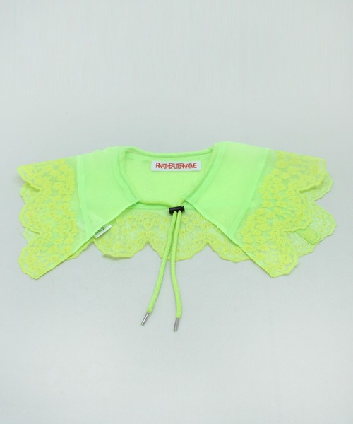 RNA(アールエヌエー)の「E4989 刺繍デタッチャブルカラー(ストール/ショール・レディース・レオパード/アクア/イエロー・FREE)」の17枚目の写真