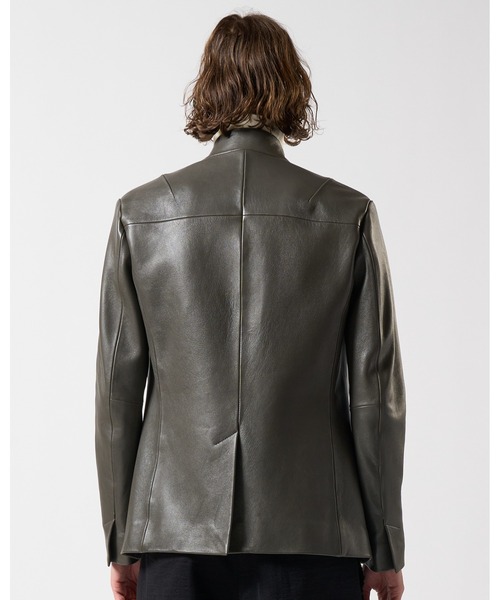 wjk（ダヴルジェイケイ）の「seam jacket（テーラードジャケット・メンズ・ブラック/チャコールグレー・SMALL/MEDIUM/LARGE/X-LARGE）」の5枚目の写真