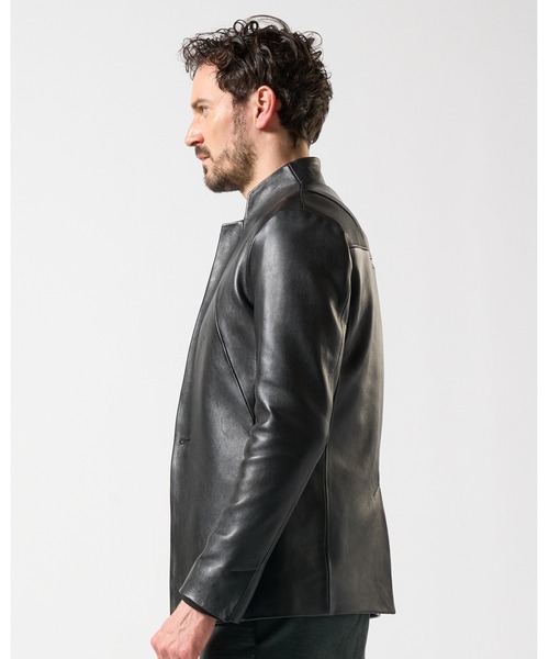 wjk（ダヴルジェイケイ）の「seam jacket（テーラードジャケット・メンズ・ブラック/チャコールグレー・SMALL/MEDIUM/LARGE/X-LARGE）」の7枚目の写真