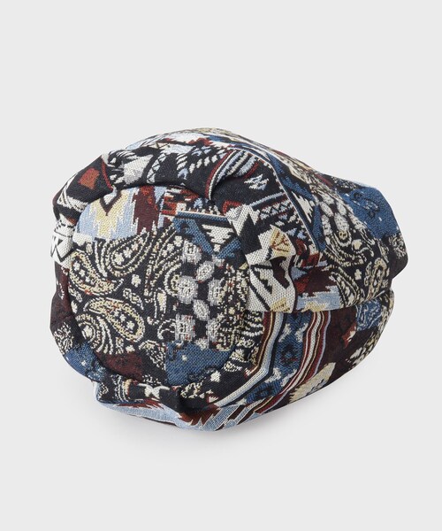 OPAQUE.CLIP（オペークドットクリップ）の「◆【大草直子さんコラボ】サークルハンドルジャカードBAG（ハンドバッグ・レディース・ホワイト系3/ブルー系・00）」の8枚目の写真