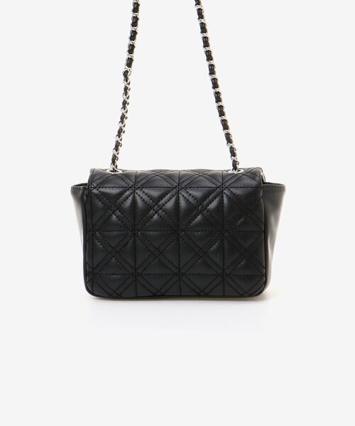 MAJESTIC LEGON（マジェスティックレゴン）の「ビジューキルティングポシェット（ショルダーバッグ・レディース・アイボリー/グレイッシュベージュ/ブラック・FREE）」の20枚目の写真