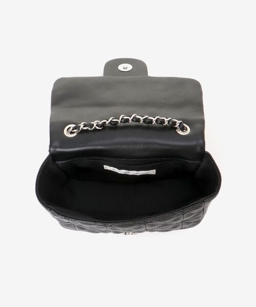 MAJESTIC LEGON（マジェスティックレゴン）の「ビジューキルティングポシェット（ショルダーバッグ・レディース・アイボリー/グレイッシュベージュ/ブラック・FREE）」の22枚目の写真