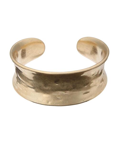 AMERICAN HOLIC（アメリカンホリック）の「メタルワイドバングル（ブレスレット・レディース・シルバー/ゴールド・FREE）」の2枚目の写真