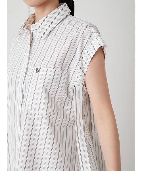 SNIDEL（スナイデル）の「シャツミニワンピース（ワンピース）」 - WEAR