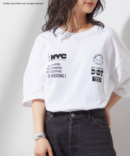GOOD ROCK SPEED（グッドロックスピード）の「【NYC×GOOD ROCK SPEED 】TEE：Tシャツ（Tシャツ/カットソー・レディース・ホワイト・FREE）」の7枚目の写真