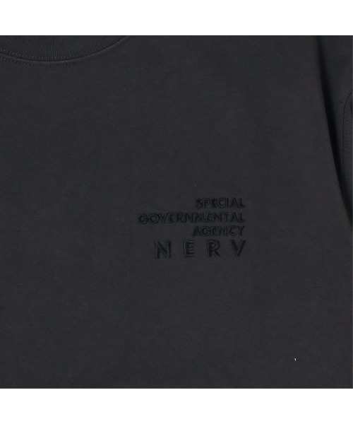 RADIO EVA(ラヂオエヴァ)の「RADIO EVA A130 NERV Embroidery T-Shirt(Tシャツ/カットソー・メンズ・チャコールグレー/グリーン/ベージュ/ブラック・LARGE/X-LARGE/MEDIUM)」の7枚目の写真