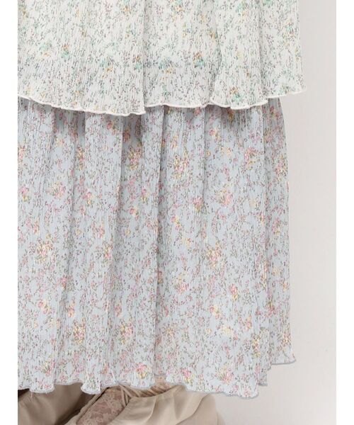 【新品】merry jenny petit flowerティアードスカートピンク メリージェニー merry jenny petit flowerティアードスカート