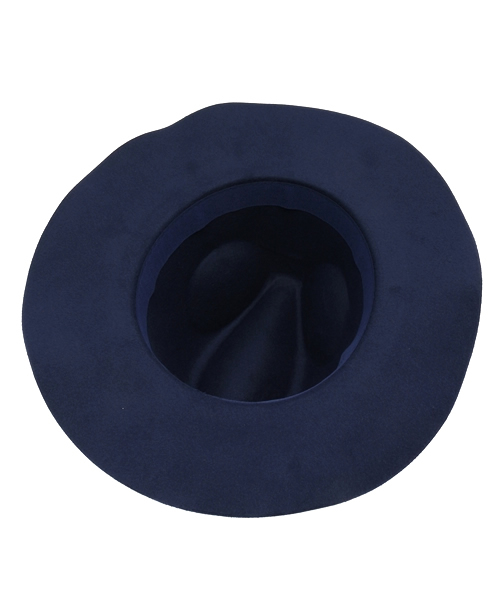 Discoat Parisien（ディスコートパリシアン）の「シンプル中折ハット（ハット・レディース・ブラック/ブラウン/ベージュ/ネイビー/ライトベージュ・ﾌﾘ-）」の9枚目の写真