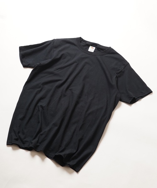 FRUIT OF THE LOOM(フルーツオブザルーム)の「【FRUIT OF THE LOOM】5オンス半袖Tシャツ(J3930HD) JAPAN FIT 無地(Tシャツ/カットソー・メンズ・ホワイト/ブラック・SMALL/MEDIUM/LARGE/X-LARGE)」の1枚目の写真