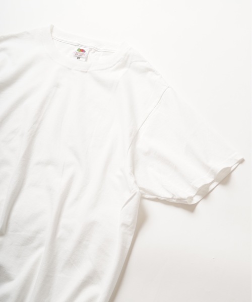 FRUIT OF THE LOOM(フルーツオブザルーム)の「【FRUIT OF THE LOOM】5オンス半袖Tシャツ(J3930HD) JAPAN FIT 無地(Tシャツ/カットソー・メンズ・ホワイト/ブラック・SMALL/MEDIUM/LARGE/X-LARGE)」の5枚目の写真