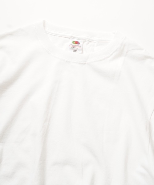 FRUIT OF THE LOOM(フルーツオブザルーム)の「【FRUIT OF THE LOOM】5オンス半袖Tシャツ(J3930HD) JAPAN FIT 無地(Tシャツ/カットソー・メンズ・ホワイト/ブラック・SMALL/MEDIUM/LARGE/X-LARGE)」の6枚目の写真