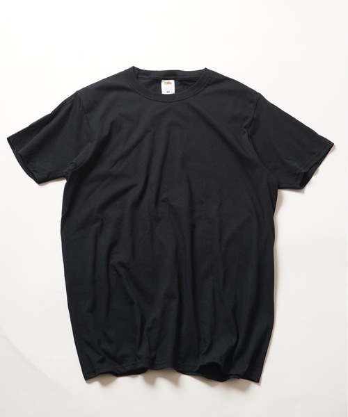 FRUIT OF THE LOOM(フルーツオブザルーム)の「【FRUIT OF THE LOOM】5オンス半袖Tシャツ(J3930HD) JAPAN FIT 無地(Tシャツ/カットソー・メンズ・ホワイト/ブラック・SMALL/MEDIUM/LARGE/X-LARGE)」の8枚目の写真