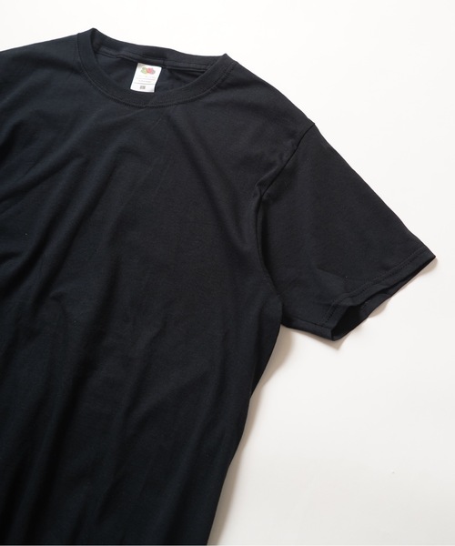 FRUIT OF THE LOOM(フルーツオブザルーム)の「【FRUIT OF THE LOOM】5オンス半袖Tシャツ(J3930HD) JAPAN FIT 無地(Tシャツ/カットソー・メンズ・ホワイト/ブラック・SMALL/MEDIUM/LARGE/X-LARGE)」の9枚目の写真