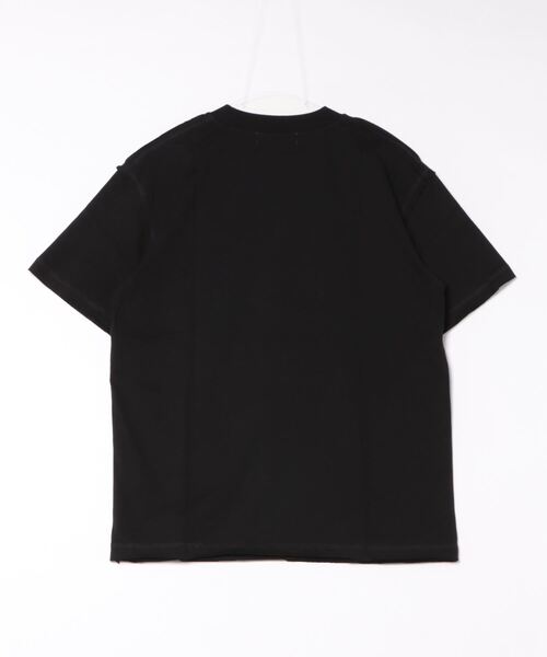 aimoha(アイモハ)の「【aimoha neo】QUALITY COTTON FRAYED EDGE LOOSE FIT TEE (SS)(Tシャツ/カットソー・メンズ・ホワイト/ブラック・SMALL/MEDIUM/LARGE)」の3枚目の写真
