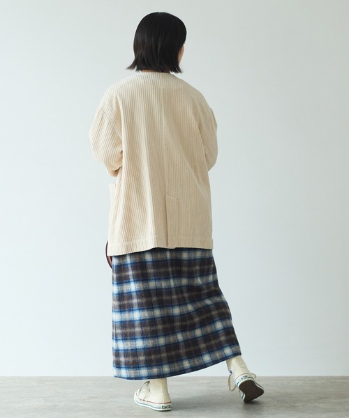 bulle de savon（ビュルデサボン）の「ランダムコール製品染め ブルゾン（ブルゾン・レディース・カーキ/キナリ/ブラック・FREE）」の16枚目の写真