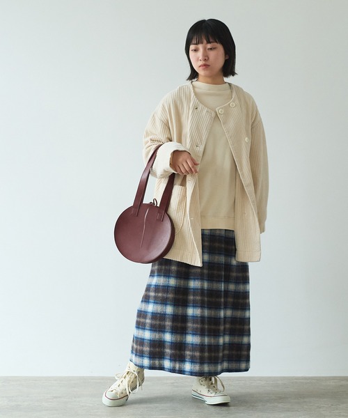 bulle de savon（ビュルデサボン）の「ランダムコール製品染め ブルゾン（ブルゾン・レディース・カーキ/キナリ/ブラック・FREE）」の12枚目の写真