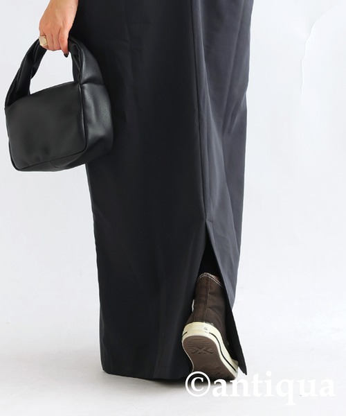 antiqua(アンティカ)の「サロペットワンピース(サロペット/オーバーオール・レディース・グレー/ブラック・ONESIZE)」の15枚目の写真