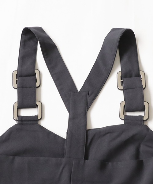 antiqua(アンティカ)の「サロペットワンピース(サロペット/オーバーオール・レディース・グレー/ブラック・ONESIZE)」の21枚目の写真