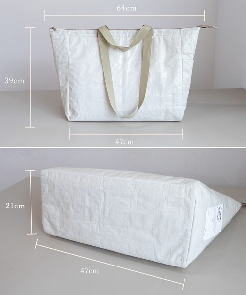 PICHI（ピイチ）の「大型保冷レジャーBAG  トートバッグ 保冷バッグ（エコバッグ/サブバッグ・レディース・ベージュ・FREE）」の3枚目の写真