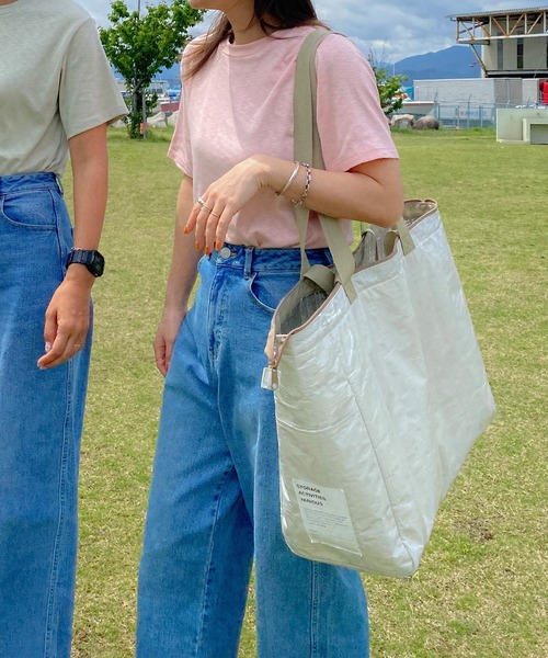 PICHI（ピイチ）の「大型保冷レジャーBAG  トートバッグ 保冷バッグ（エコバッグ/サブバッグ・レディース・ベージュ・FREE）」の10枚目の写真
