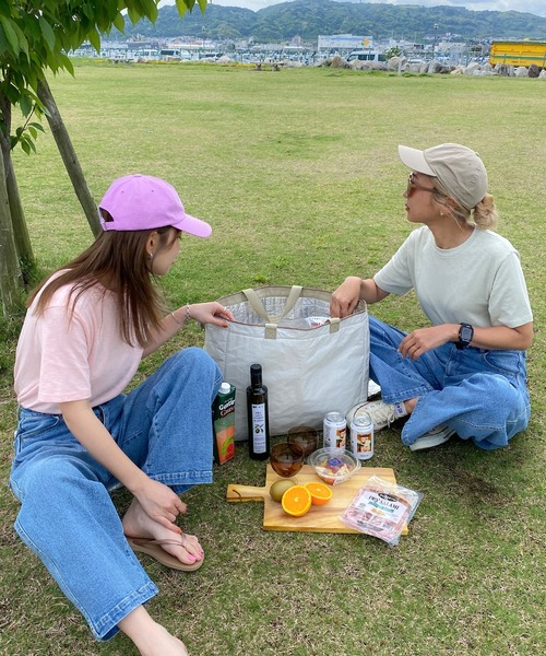PICHI（ピイチ）の「大型保冷レジャーBAG  トートバッグ 保冷バッグ（エコバッグ/サブバッグ・レディース・ベージュ・FREE）」の12枚目の写真