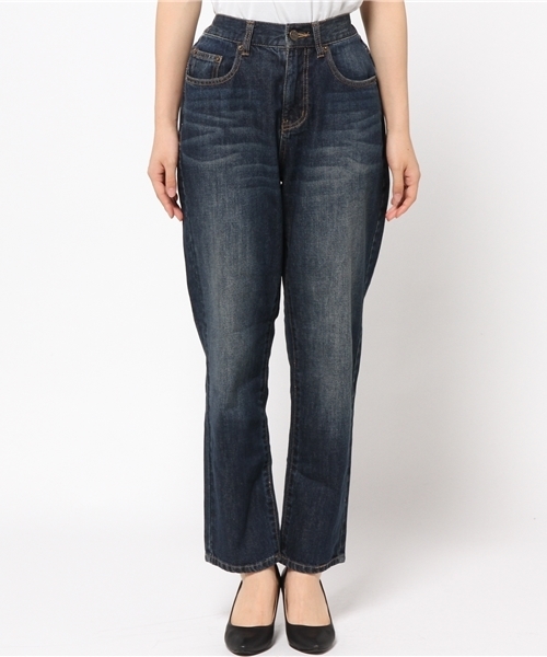 PUNYUS（プニュズ）の「デニムパンツ（デニムパンツ・レディース・インディゴブルー/ダークインディゴブルー・3/2/4/1）」の7枚目の写真