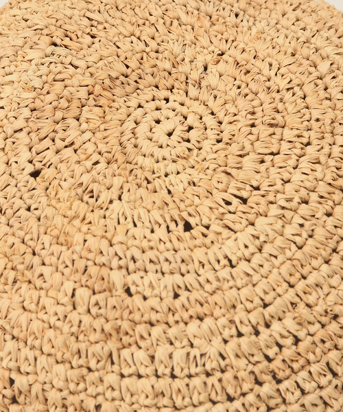 plage（プラージュ）の「RAFFIA KAGIAMI ハット（ハット・レディース・ベージュ・FREE）」の8枚目の写真