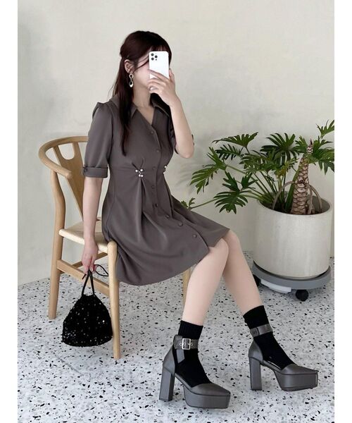 EATME(イートミー)の「スパンコール巾着バッグ(ハンドバッグ・レディース・シルバー/ブラック・FREE)」の9枚目の写真