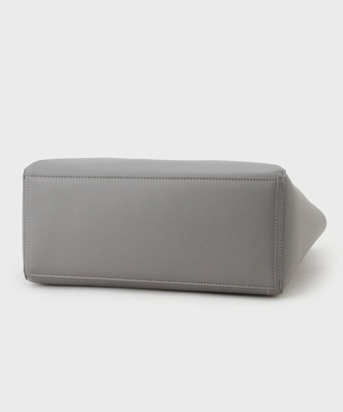 OPAQUE.CLIP(オペークドットクリップ)の「◆【A4サイズ対応】千鳥柄スカーフ付きトートバッグ(トートバッグ・レディース・チャコールグレー/ブラウン系その他/ブラック・00)」の8枚目の写真