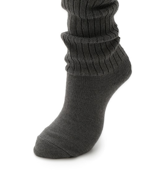 SNIDEL(スナイデル)の「メタルミディルーズソックス(ソックス/靴下・レディース・ダークグレー/ベージュ/ホワイト・FREE)」の9枚目の写真