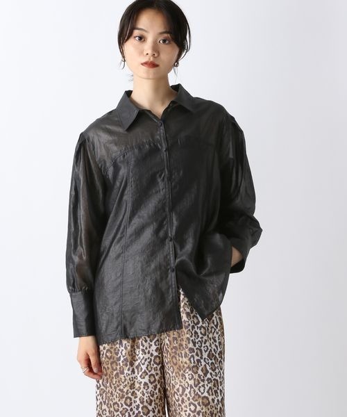 JEANASIS（ジーナシス）の「チンツシアーレギュラーシャツLS