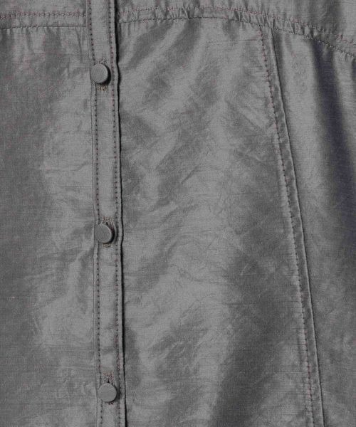 JEANASIS（ジーナシス）の「チンツシアーレギュラーシャツLS/146251（シャツ/ブラウス・レディース・ブラック/ブラウン/パープル/チャコールグレー・FREE）」の16枚目の写真