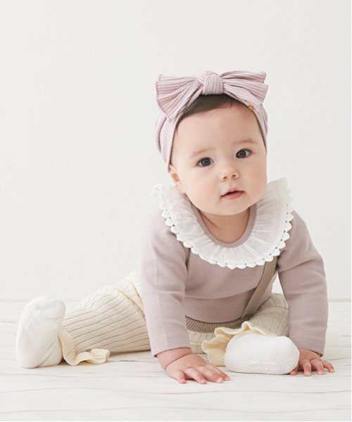 petit main（プティマイン）の「サスつきパンツセット（その他ベビーウェア・キッズ・アイボリー/チャコール・80ｃｍ/70cm）」の6枚目の写真