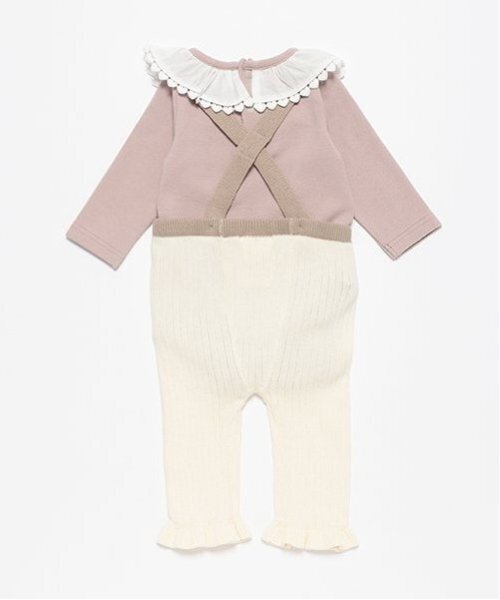 petit main（プティマイン）の「サスつきパンツセット（その他ベビーウェア・キッズ・アイボリー/チャコール・80ｃｍ/70cm）」の9枚目の写真