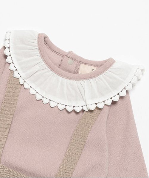 petit main（プティマイン）の「サスつきパンツセット（その他ベビーウェア・キッズ・アイボリー/チャコール・80ｃｍ/70cm）」の10枚目の写真