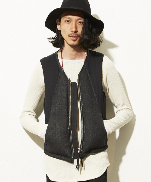 diet butcher slim skin ベスト DIET BUTCHER SLIM SKIN/ダイエットブッチャースリムスキン Knit