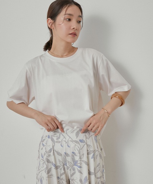 NERGY（ナージー）の「【UV＆吸水速乾】on color グラフィックTシャツ（Tシャツ/カットソー・レディース・ホワイト/スミクロ・FREE）」の21枚目の写真